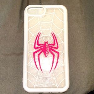 iPhone 6+/7+/8+ Pink SpiderMan Phone Case